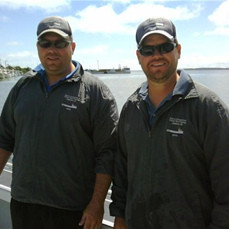 Jason and Jamie Doucette, Owners, Operators, Captains at Barry Doucette's Deep Sea Fishing